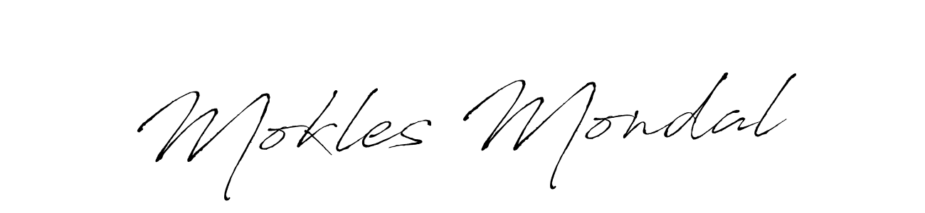 You should practise on your own different ways (Antro_Vectra) to write your name (Mokles Mondal) in signature. don't let someone else do it for you. Mokles Mondal signature style 6 images and pictures png