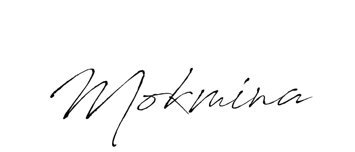 Also we have Mokmina name is the best signature style. Create professional handwritten signature collection using Antro_Vectra autograph style. Mokmina signature style 6 images and pictures png