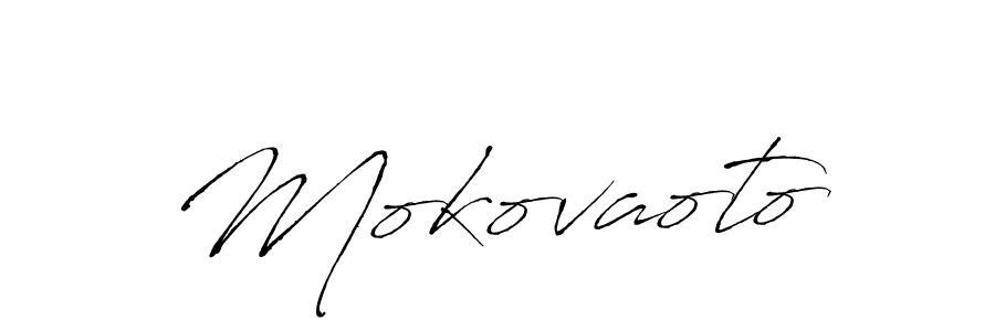 Use a signature maker to create a handwritten signature online. With this signature software, you can design (Antro_Vectra) your own signature for name Mokovaoto. Mokovaoto signature style 6 images and pictures png