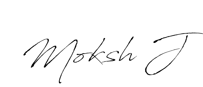 Here are the top 10 professional signature styles for the name Moksh J. These are the best autograph styles you can use for your name. Moksh J signature style 6 images and pictures png