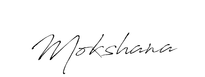 How to make Mokshana signature? Antro_Vectra is a professional autograph style. Create handwritten signature for Mokshana name. Mokshana signature style 6 images and pictures png