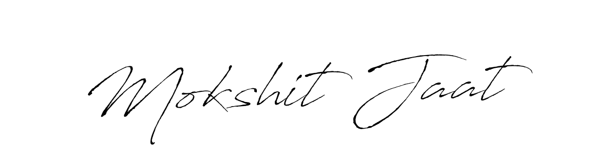 How to make Mokshit Jaat signature? Antro_Vectra is a professional autograph style. Create handwritten signature for Mokshit Jaat name. Mokshit Jaat signature style 6 images and pictures png