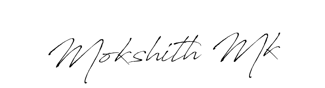 It looks lik you need a new signature style for name Mokshith Mk. Design unique handwritten (Antro_Vectra) signature with our free signature maker in just a few clicks. Mokshith Mk signature style 6 images and pictures png