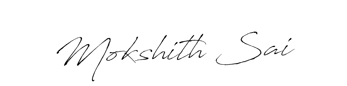 Similarly Antro_Vectra is the best handwritten signature design. Signature creator online .You can use it as an online autograph creator for name Mokshith Sai. Mokshith Sai signature style 6 images and pictures png