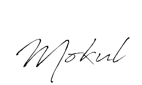 Create a beautiful signature design for name Mokul. With this signature (Antro_Vectra) fonts, you can make a handwritten signature for free. Mokul signature style 6 images and pictures png