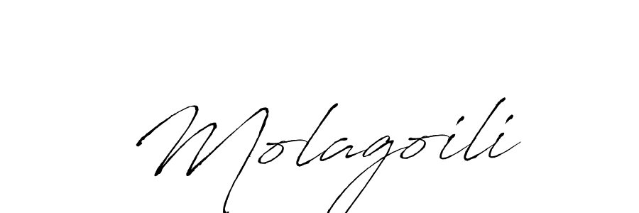 You should practise on your own different ways (Antro_Vectra) to write your name (Molagoili) in signature. don't let someone else do it for you. Molagoili signature style 6 images and pictures png