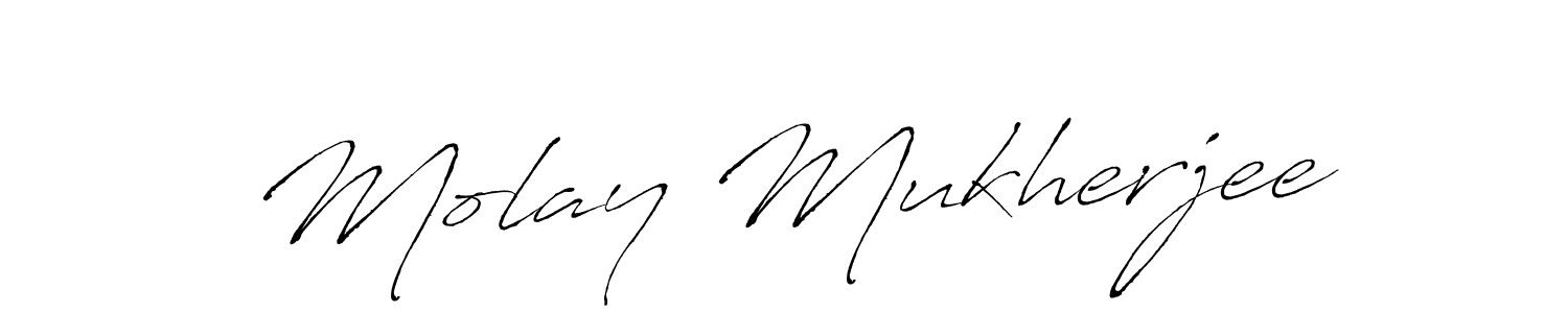 Make a beautiful signature design for name Molay Mukherjee. Use this online signature maker to create a handwritten signature for free. Molay Mukherjee signature style 6 images and pictures png