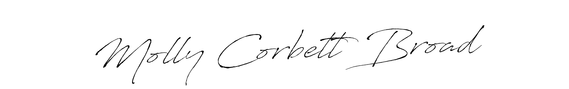 Use a signature maker to create a handwritten signature online. With this signature software, you can design (Antro_Vectra) your own signature for name Molly Corbett Broad. Molly Corbett Broad signature style 6 images and pictures png