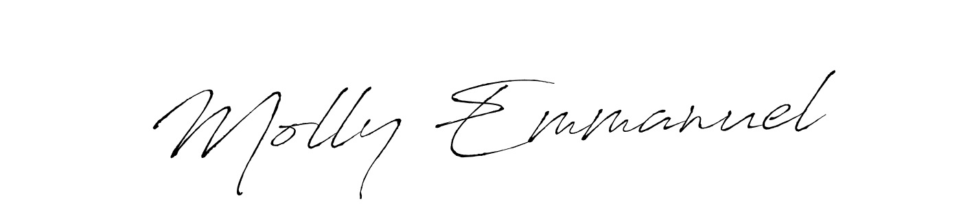 You should practise on your own different ways (Antro_Vectra) to write your name (Molly Emmanuel) in signature. don't let someone else do it for you. Molly Emmanuel signature style 6 images and pictures png