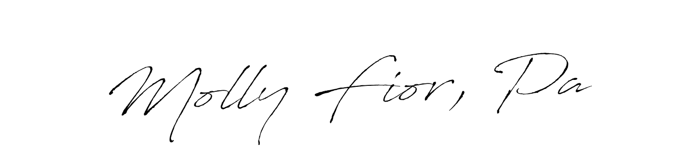 Similarly Antro_Vectra is the best handwritten signature design. Signature creator online .You can use it as an online autograph creator for name Molly Fior, Pa. Molly Fior, Pa signature style 6 images and pictures png