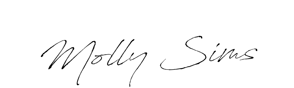 Make a beautiful signature design for name Molly Sims. Use this online signature maker to create a handwritten signature for free. Molly Sims signature style 6 images and pictures png