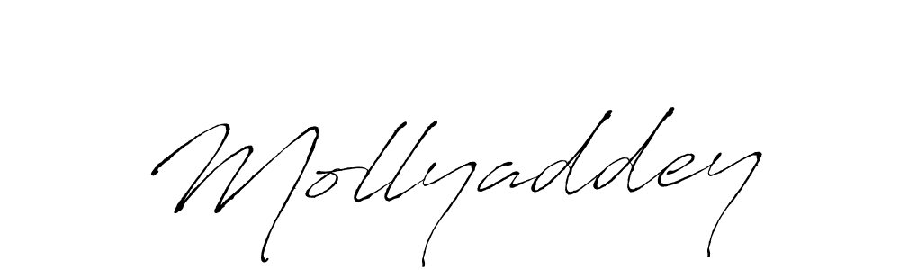 Use a signature maker to create a handwritten signature online. With this signature software, you can design (Antro_Vectra) your own signature for name Mollyaddey. Mollyaddey signature style 6 images and pictures png