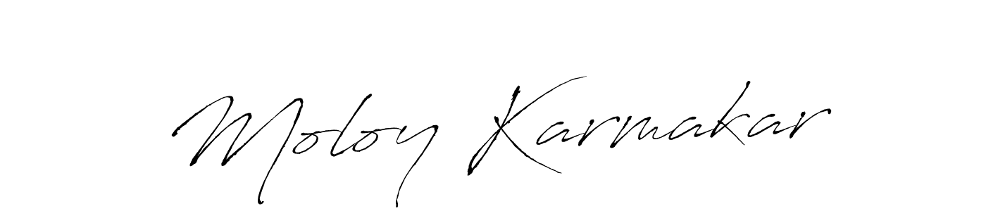 You can use this online signature creator to create a handwritten signature for the name Moloy Karmakar. This is the best online autograph maker. Moloy Karmakar signature style 6 images and pictures png