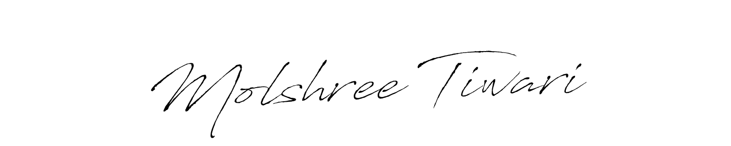 The best way (Antro_Vectra) to make a short signature is to pick only two or three words in your name. The name Molshree Tiwari include a total of six letters. For converting this name. Molshree Tiwari signature style 6 images and pictures png