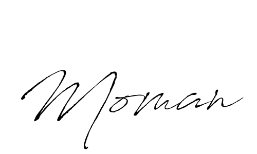 You should practise on your own different ways (Antro_Vectra) to write your name (Moman) in signature. don't let someone else do it for you. Moman signature style 6 images and pictures png