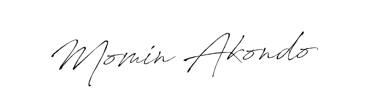 Momin Akondo stylish signature style. Best Handwritten Sign (Antro_Vectra) for my name. Handwritten Signature Collection Ideas for my name Momin Akondo. Momin Akondo signature style 6 images and pictures png