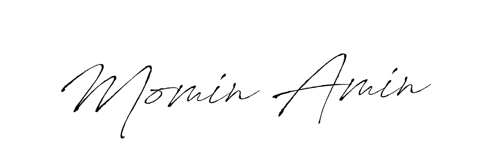 How to make Momin Amin name signature. Use Antro_Vectra style for creating short signs online. This is the latest handwritten sign. Momin Amin signature style 6 images and pictures png
