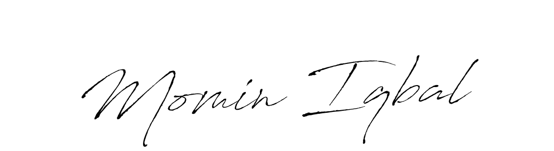 Also You can easily find your signature by using the search form. We will create Momin Iqbal name handwritten signature images for you free of cost using Antro_Vectra sign style. Momin Iqbal signature style 6 images and pictures png