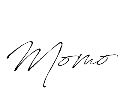 Momo stylish signature style. Best Handwritten Sign (Antro_Vectra) for my name. Handwritten Signature Collection Ideas for my name Momo. Momo signature style 6 images and pictures png