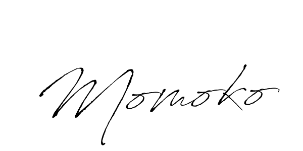 Also we have Momoko name is the best signature style. Create professional handwritten signature collection using Antro_Vectra autograph style. Momoko signature style 6 images and pictures png
