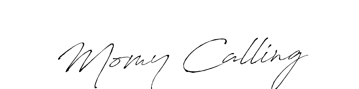 Once you've used our free online signature maker to create your best signature Antro_Vectra style, it's time to enjoy all of the benefits that Momy Calling name signing documents. Momy Calling signature style 6 images and pictures png