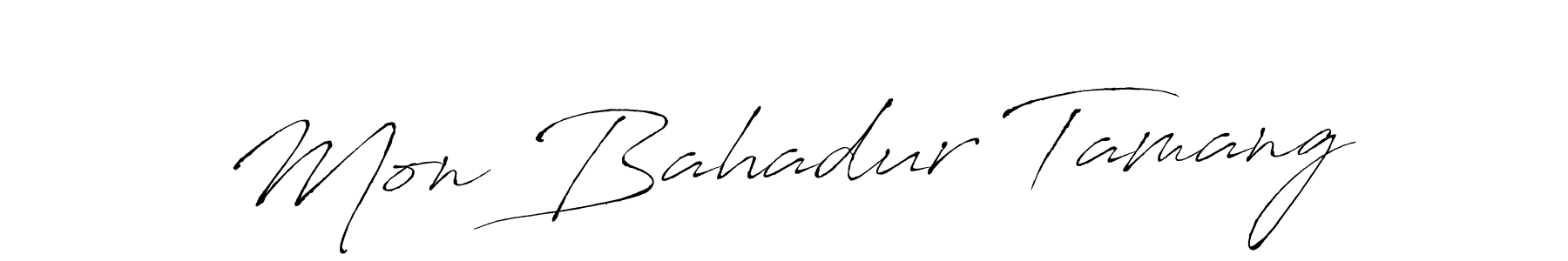 You can use this online signature creator to create a handwritten signature for the name Mon Bahadur Tamang. This is the best online autograph maker. Mon Bahadur Tamang signature style 6 images and pictures png