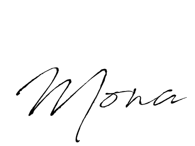 Make a beautiful signature design for name Mona. With this signature (Antro_Vectra) style, you can create a handwritten signature for free. Mona signature style 6 images and pictures png