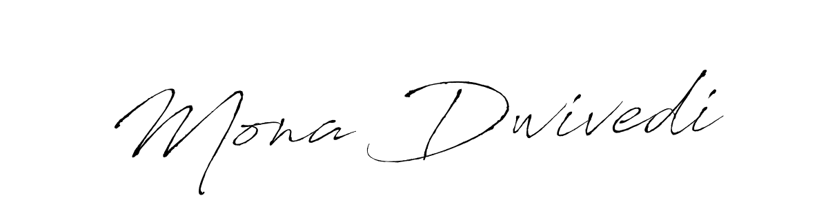 Mona Dwivedi stylish signature style. Best Handwritten Sign (Antro_Vectra) for my name. Handwritten Signature Collection Ideas for my name Mona Dwivedi. Mona Dwivedi signature style 6 images and pictures png