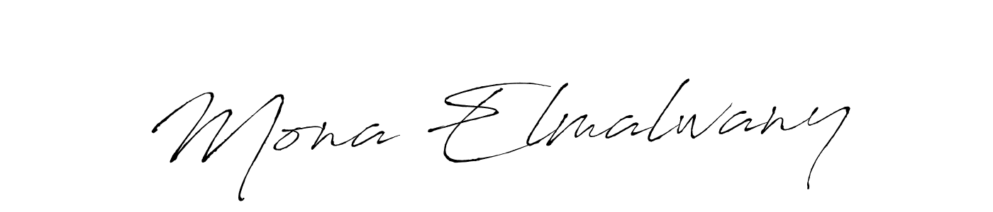 How to make Mona Elmalwany signature? Antro_Vectra is a professional autograph style. Create handwritten signature for Mona Elmalwany name. Mona Elmalwany signature style 6 images and pictures png