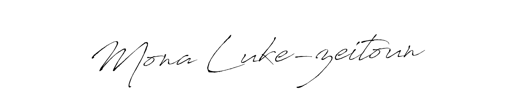 See photos of Mona Luke-zeitoun official signature by Spectra . Check more albums & portfolios. Read reviews & check more about Antro_Vectra font. Mona Luke-zeitoun signature style 6 images and pictures png