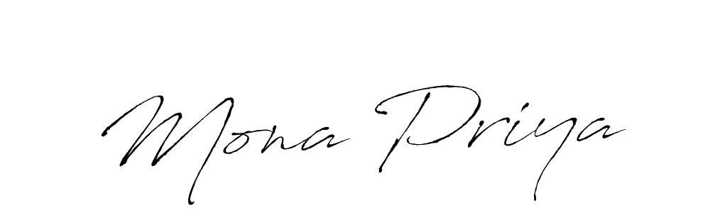 Similarly Antro_Vectra is the best handwritten signature design. Signature creator online .You can use it as an online autograph creator for name Mona Priya. Mona Priya signature style 6 images and pictures png