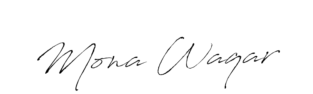 It looks lik you need a new signature style for name Mona Waqar. Design unique handwritten (Antro_Vectra) signature with our free signature maker in just a few clicks. Mona Waqar signature style 6 images and pictures png