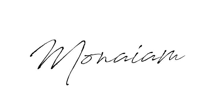 Make a beautiful signature design for name Monaiam. Use this online signature maker to create a handwritten signature for free. Monaiam signature style 6 images and pictures png