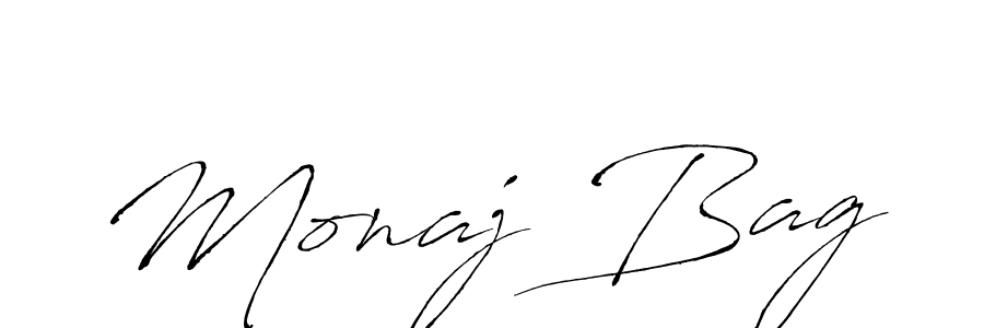 How to Draw Monaj Bag signature style? Antro_Vectra is a latest design signature styles for name Monaj Bag. Monaj Bag signature style 6 images and pictures png