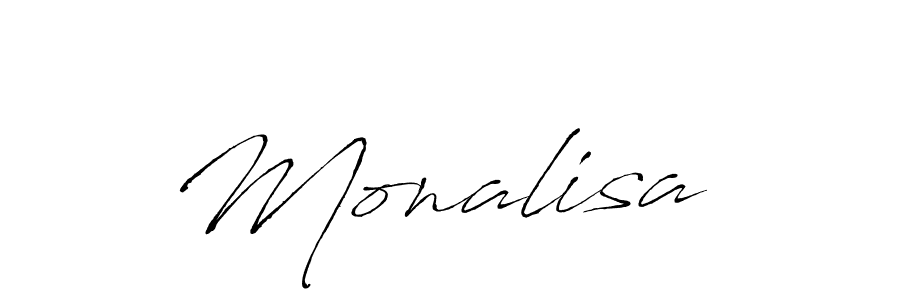 Antro_Vectra is a professional signature style that is perfect for those who want to add a touch of class to their signature. It is also a great choice for those who want to make their signature more unique. Get Monalisa  name to fancy signature for free. Monalisa  signature style 6 images and pictures png