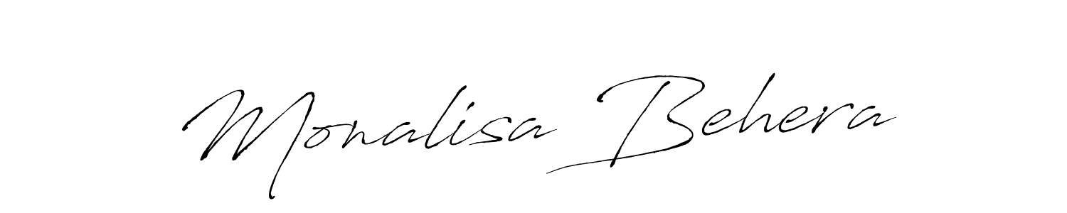 How to make Monalisa Behera signature? Antro_Vectra is a professional autograph style. Create handwritten signature for Monalisa Behera name. Monalisa Behera signature style 6 images and pictures png