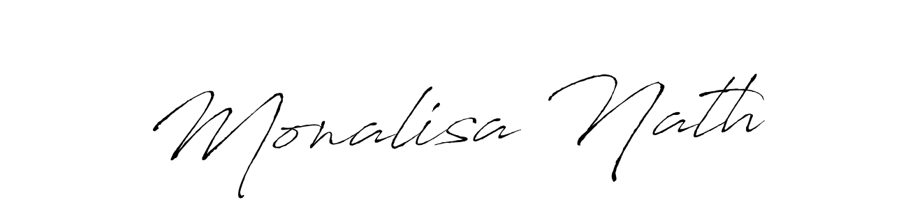 How to make Monalisa Nath signature? Antro_Vectra is a professional autograph style. Create handwritten signature for Monalisa Nath name. Monalisa Nath signature style 6 images and pictures png