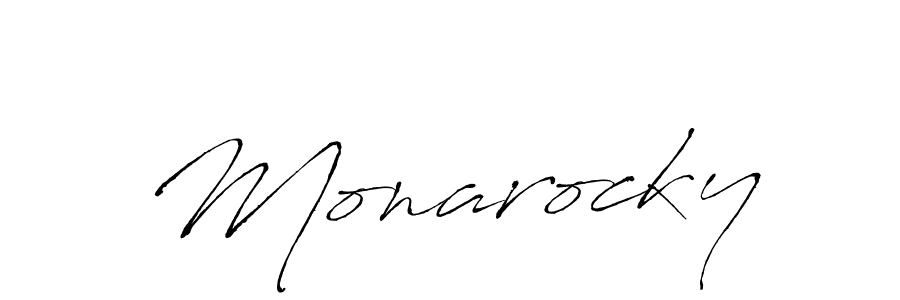 Also we have Monarocky name is the best signature style. Create professional handwritten signature collection using Antro_Vectra autograph style. Monarocky signature style 6 images and pictures png