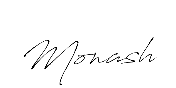 How to make Monash signature? Antro_Vectra is a professional autograph style. Create handwritten signature for Monash name. Monash signature style 6 images and pictures png