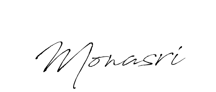 Create a beautiful signature design for name Monasri. With this signature (Antro_Vectra) fonts, you can make a handwritten signature for free. Monasri signature style 6 images and pictures png