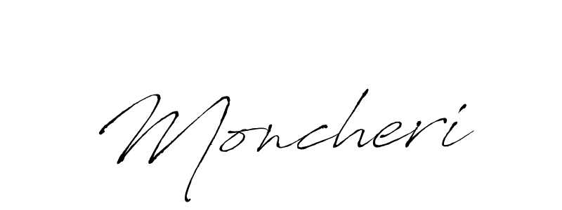 Make a short Moncheri signature style. Manage your documents anywhere anytime using Antro_Vectra. Create and add eSignatures, submit forms, share and send files easily. Moncheri signature style 6 images and pictures png