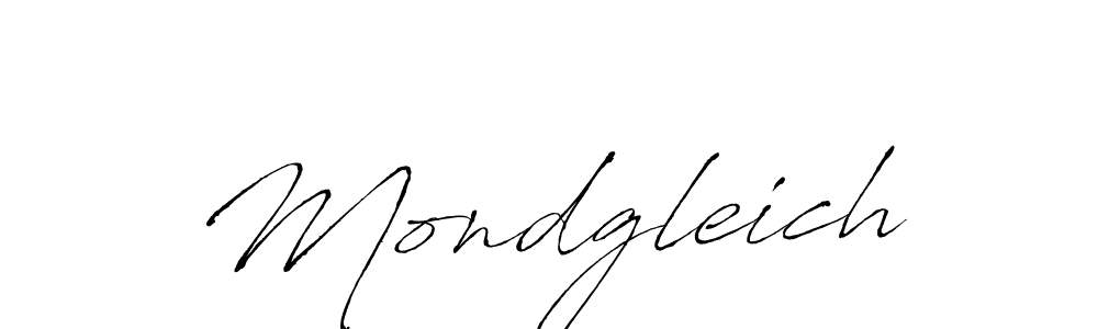 How to make Mondgleich signature? Antro_Vectra is a professional autograph style. Create handwritten signature for Mondgleich name. Mondgleich signature style 6 images and pictures png