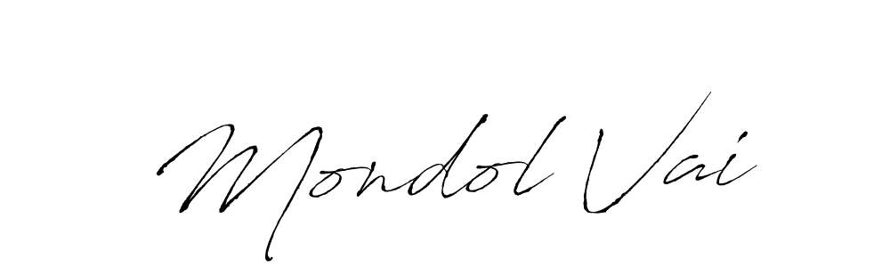 Use a signature maker to create a handwritten signature online. With this signature software, you can design (Antro_Vectra) your own signature for name Mondol Vai. Mondol Vai signature style 6 images and pictures png