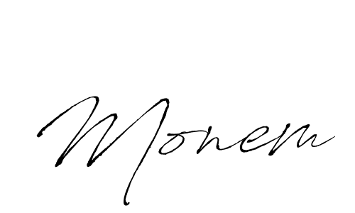 It looks lik you need a new signature style for name Monem. Design unique handwritten (Antro_Vectra) signature with our free signature maker in just a few clicks. Monem signature style 6 images and pictures png