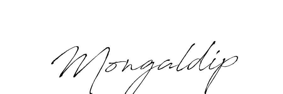 Create a beautiful signature design for name Mongaldip. With this signature (Antro_Vectra) fonts, you can make a handwritten signature for free. Mongaldip signature style 6 images and pictures png