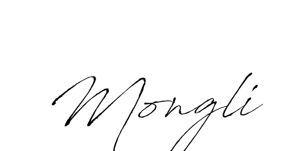 How to make Mongli name signature. Use Antro_Vectra style for creating short signs online. This is the latest handwritten sign. Mongli signature style 6 images and pictures png