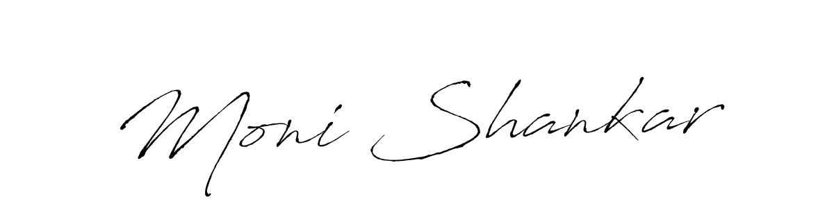 How to make Moni Shankar name signature. Use Antro_Vectra style for creating short signs online. This is the latest handwritten sign. Moni Shankar signature style 6 images and pictures png