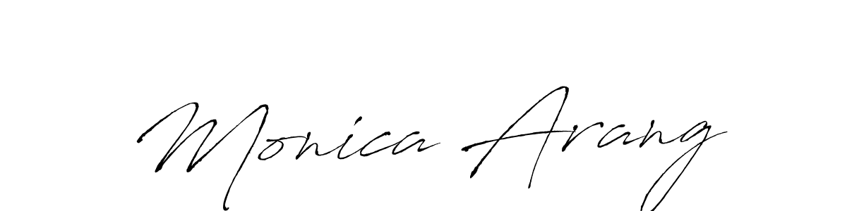 This is the best signature style for the Monica Arang name. Also you like these signature font (Antro_Vectra). Mix name signature. Monica Arang signature style 6 images and pictures png