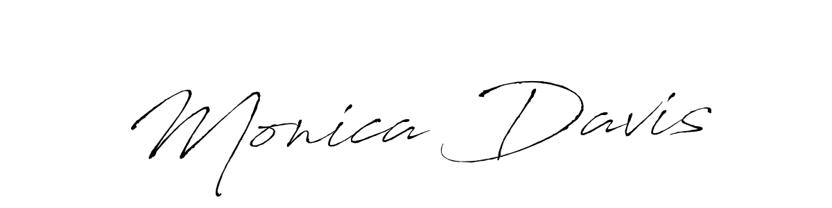 It looks lik you need a new signature style for name Monica Davis. Design unique handwritten (Antro_Vectra) signature with our free signature maker in just a few clicks. Monica Davis signature style 6 images and pictures png