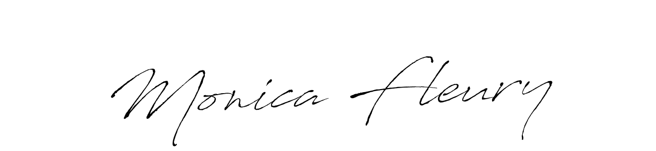 Also You can easily find your signature by using the search form. We will create Monica Fleury name handwritten signature images for you free of cost using Antro_Vectra sign style. Monica Fleury signature style 6 images and pictures png
